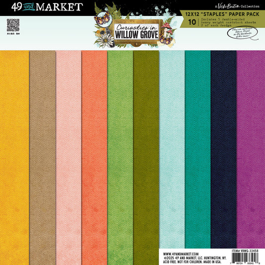 49 & Market - Curiosities In Willow Grove - Staples Paper Pack