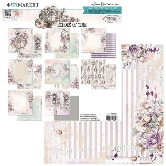 49 & Market - Echoes Of Time - 12x12 Collection Paper Pack