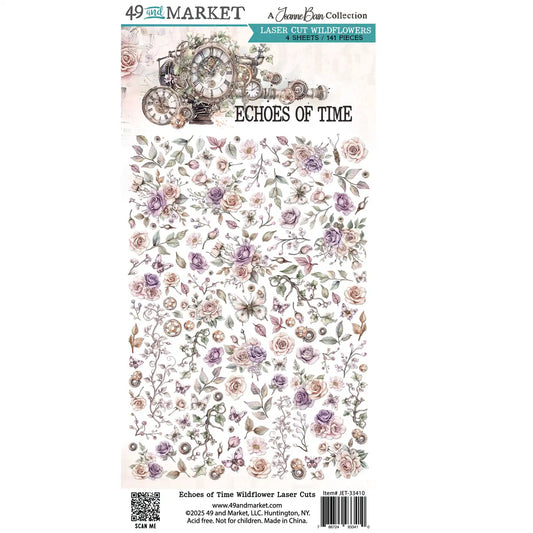 49 & Market - Echoes Of Time - Laser Cut Wildflowers