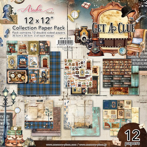 Asuka Studio - Get A Clue 12x12 Collection