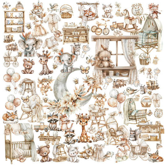 49 & Market - Little Dreamer laser Cut Elements