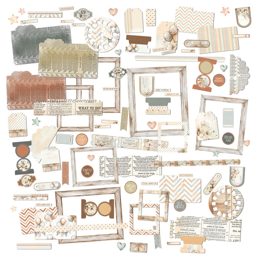 49 & Market - Little Dreamer/Little Celebrations Die Cut Elements