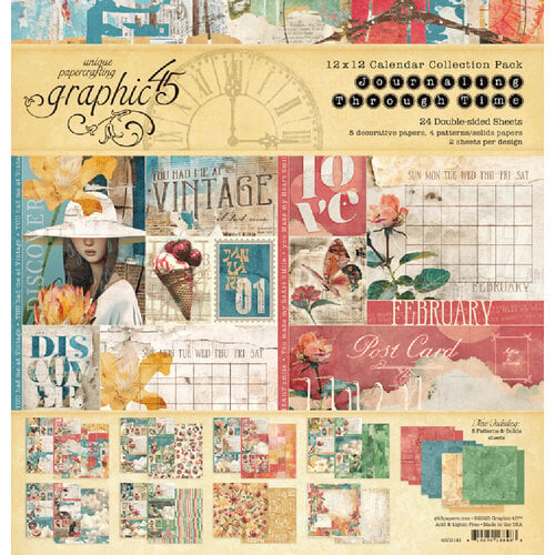 Graphic 45 - Journaling Through Time Collection