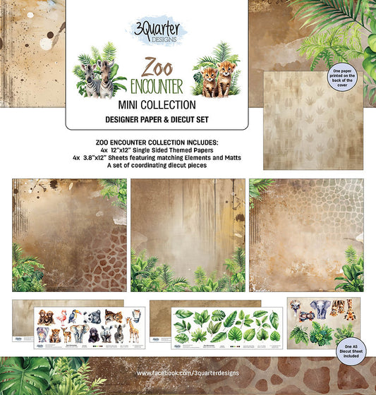 3 Quarter Designs - Zoo Encounters Mni Collection