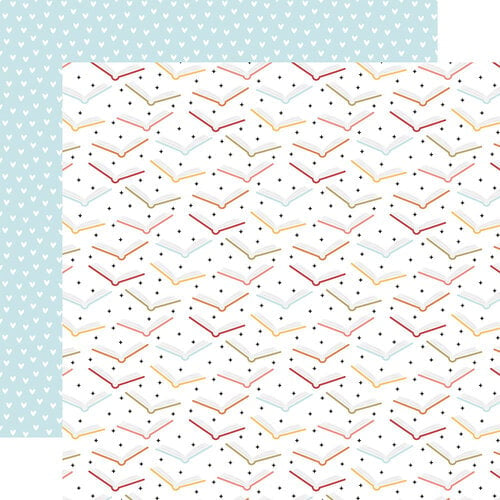 Echo Park - Bookish -Sparkling Stories 12x12 Paper