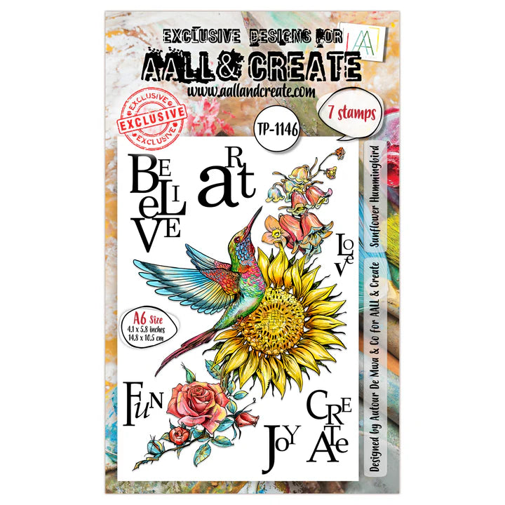 AALL & CREATE - Sunflower Hummingbird