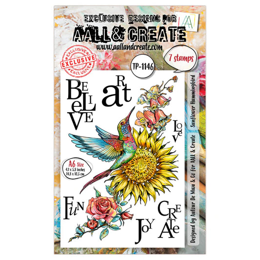 AALL & CREATE - Sunflower Hummingbird