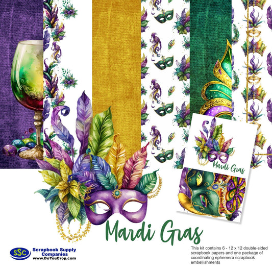 SSC - Mardi Gras 12x12 Collection
