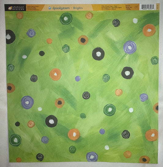 American Traditional Designs-Spooky Dots