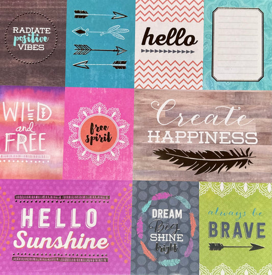 Vintage Market - Hello Sunshine - Cut Apart