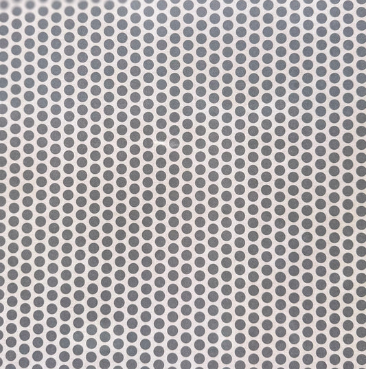 Vintage Market - 12x12 Single Sided Paper - Charcoal Polka Dots