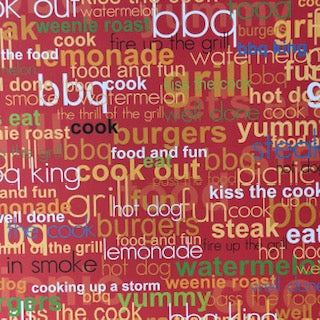 Vintage Market - pebbles Inc - BBQ Words - 12x12