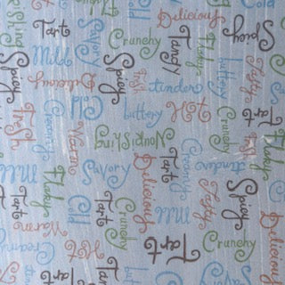 Vintage Market - American Traditional Designs - Recipe Time Words - 12x12 Vellum