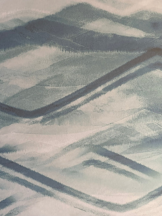 Vintage Market - Peaks and Valley 12x12 Paper