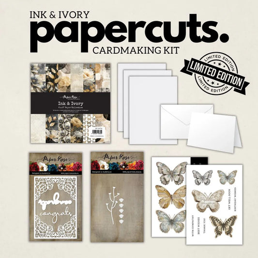 Paper Rose Studio - Ink & Ivory Cardmaking Kit