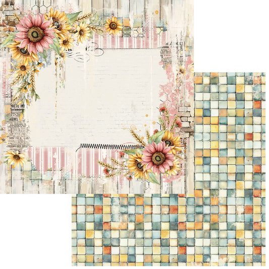 49 & Market - Whispering Way - Country Roots 12x12 Cardstock