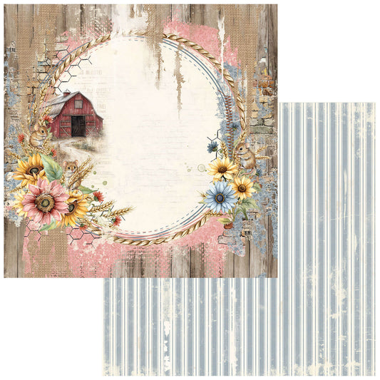 49 & Market - Whispering Way - Heartland 12x12 Cardstock