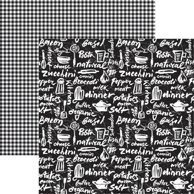 Designs By Reminisce - In The Kitchen 12x12 Paper