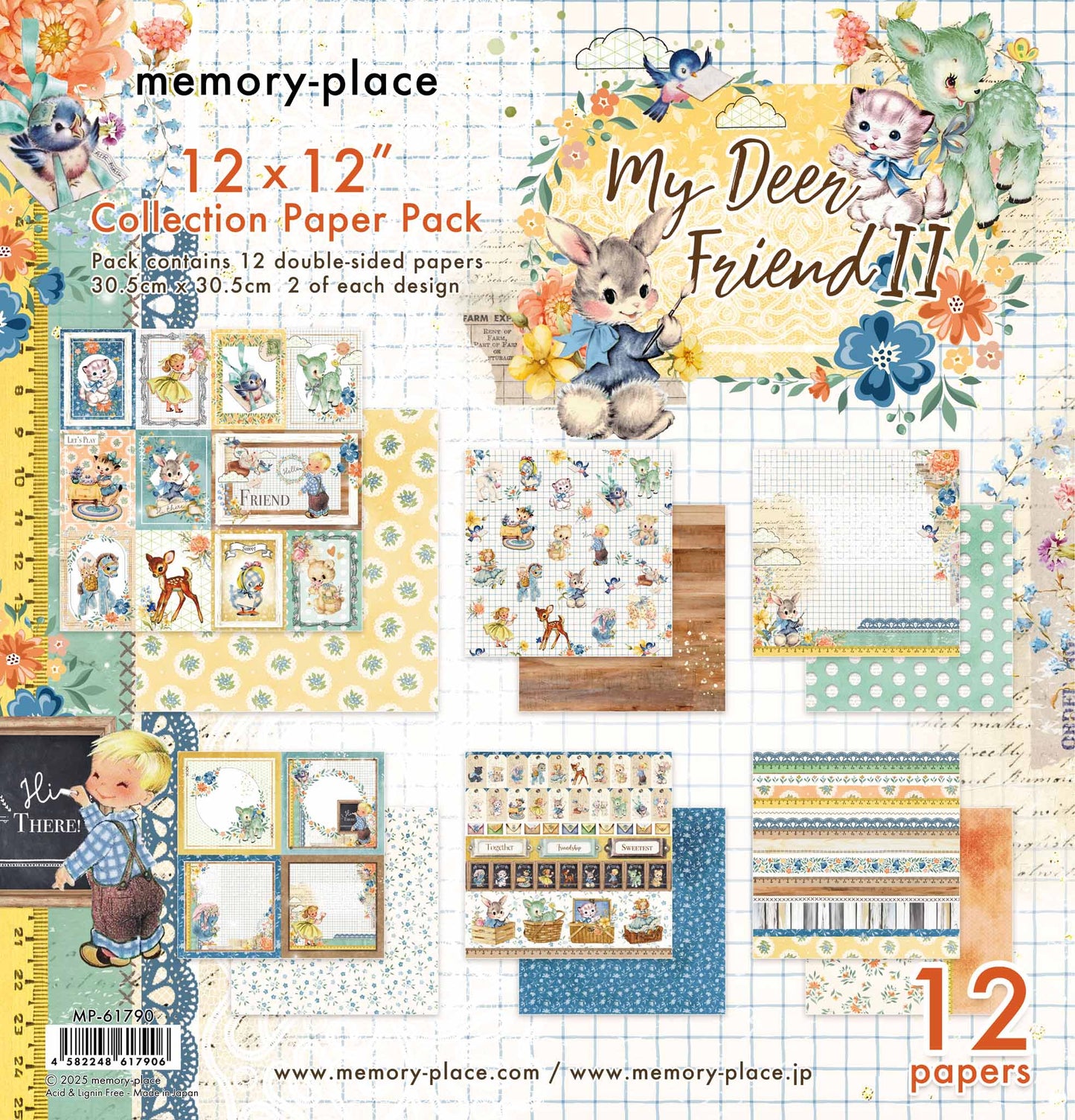 Memory Place - My Deer Friend II 12x12 Collection