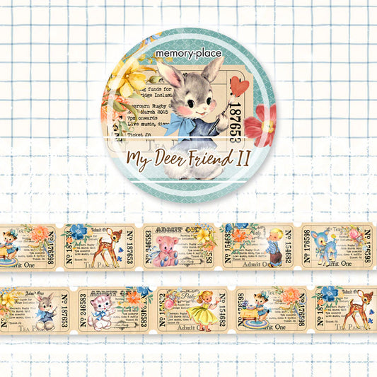Memory Place - My Deer Friend II Washi Tape
