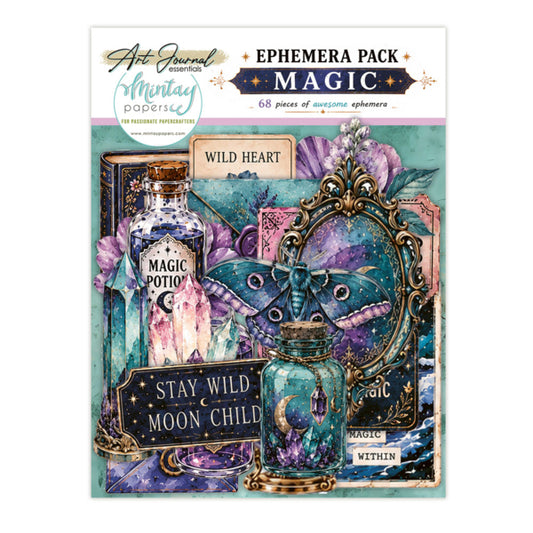 Mintay Papers - Art Journal Magic Ephemera Pack