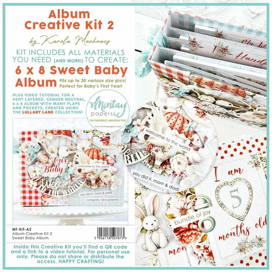 Mintay Papers - 6x8 Sweet Baby Album Kit