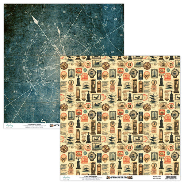 Mintay Papers - Traveller #4 12x12 Paper
