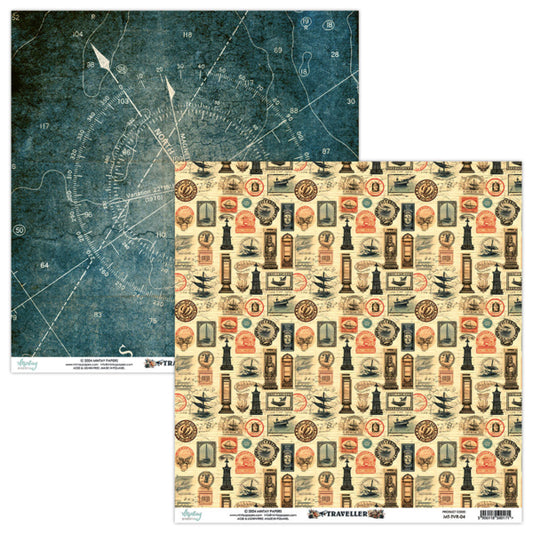 Mintay Papers - Traveller #4 12x12 Paper