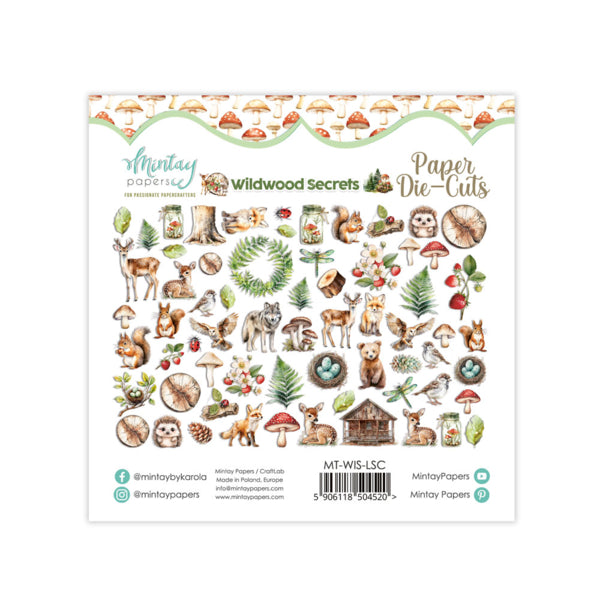 Mintay Papers- Wildwood Secrets - Die Cuts