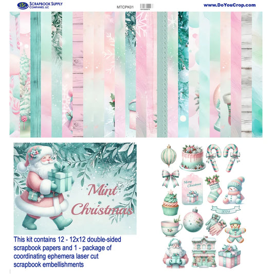 SSC - Mint Christmas 12x12 Collection Kit