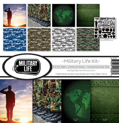 Designs By Reminisce - Military Life Kit