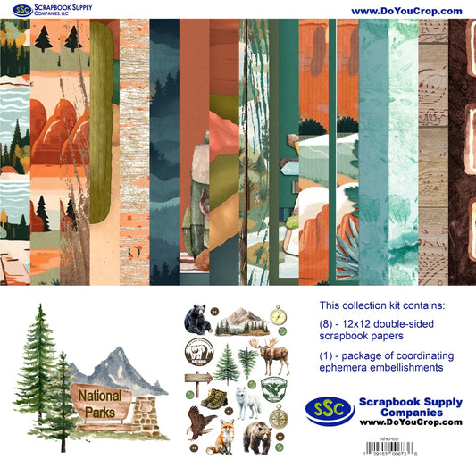 SSC - National Parks 12x12 Collection Kit