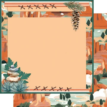 SSC - National Parks - Mountain Collage 12x12 Paper