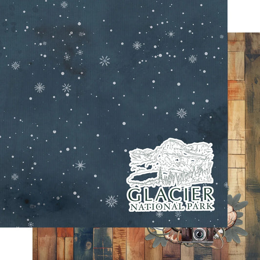 SSC - National Parks - Glacier 12x12 Paper