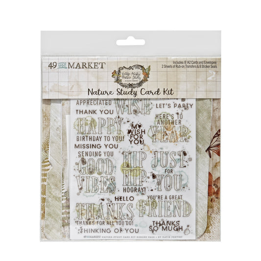 49 & Market- Vintage Artistry Nature Study Card Kit