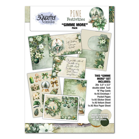 3 Quarter Designs - Pine Festivities Gimme More Pack