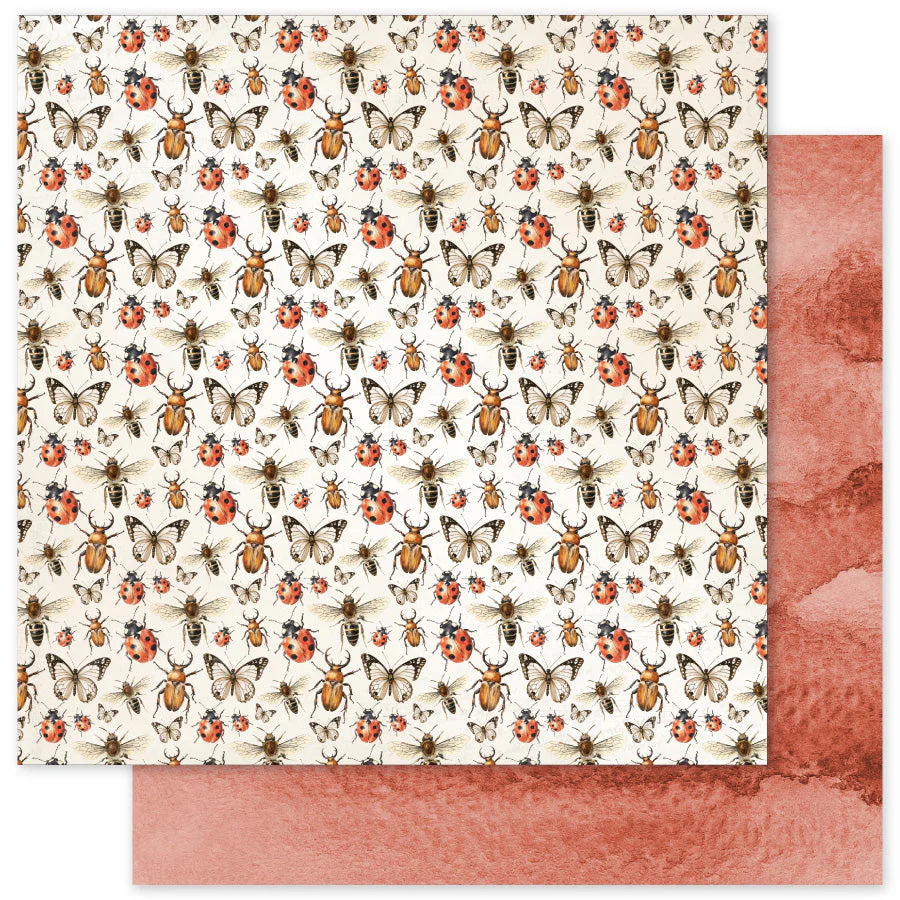 Paper Rose Studio - Poppy Garden Paper C