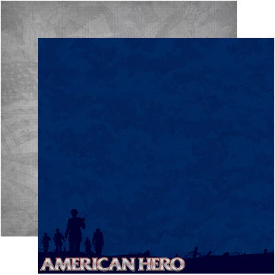 Designs By Reminisce - American Hero 12x12 Paper