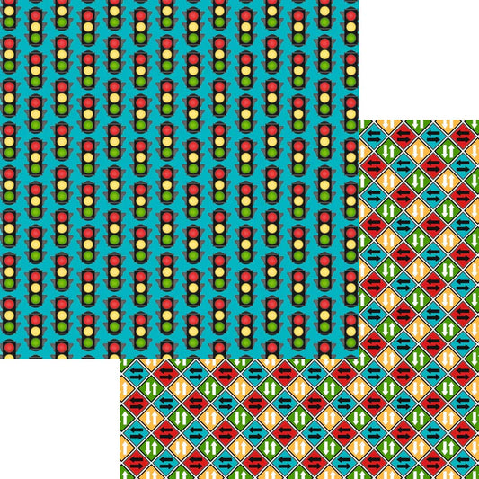 SSC - Green Light 12x12 Double-Sided Paper