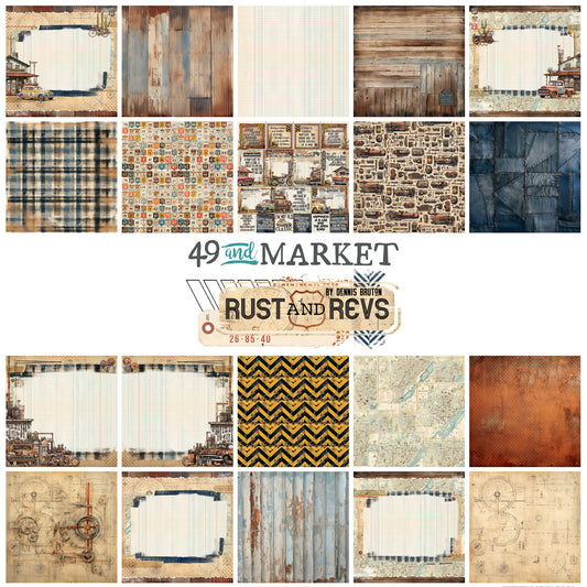 49 & Market- Rust & Revs 12x12 Collection Pack