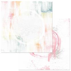 Spectrum Sherbet Double-Sided Cardstock 12"X12"-Painted Foundations- Washed