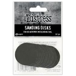 SANDING DISCS DISTRESS- 10/PKG