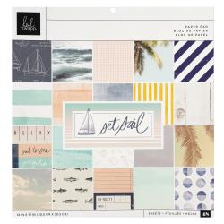 Heidi Swapp - Set Sail Collection - 12 x 12 Paper Pad