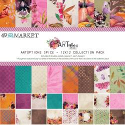 49 & Market-ARToptions Spice Collection 12x12 Paper Pack