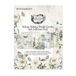 49 & Market -Vintage Artistry Moonlit Garden Collection -6x8 Paper Pack