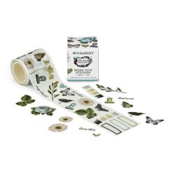 49 & Market-Vintage Artistry Moonlit Garden Collection- Washi Tape/Sticker Roll