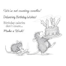 Spellbinders-House Mouse- Birthday Wishes