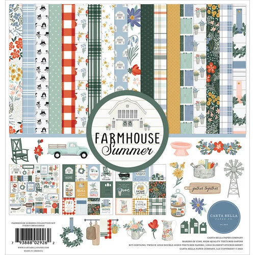 Carta Bella - Farmhouse Summer Collection Kit