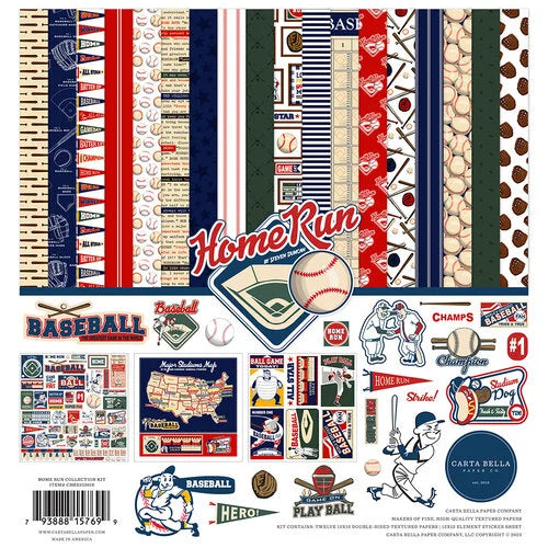 Carta Bella - Home Run Collection Kit