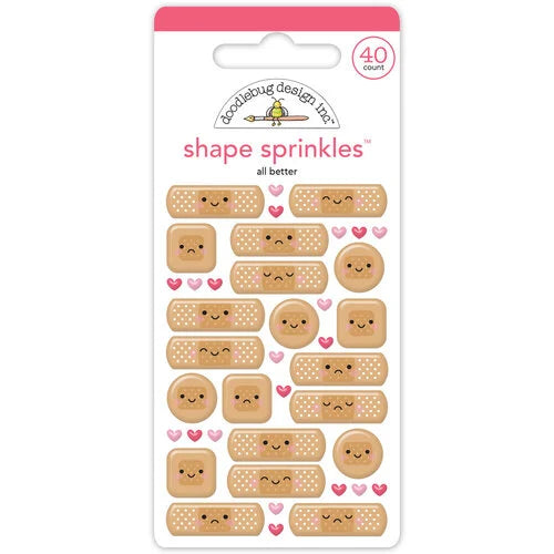 Doodlebug Design- All Better Shape Sprinkles